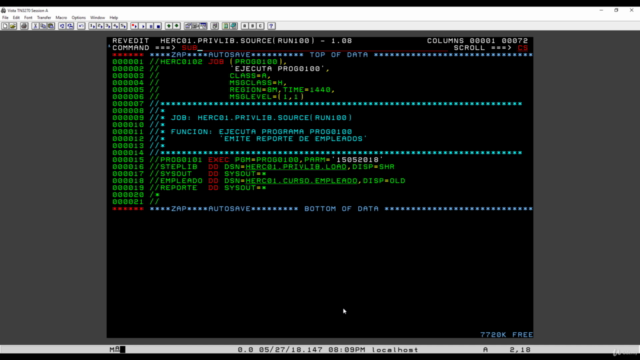 Mainframe IBM en tu PC – Screenshot 2