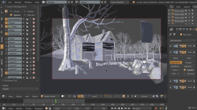 Crea un cortometraggio fantasy con Blender e il Chroma Key. - Screenshot_04