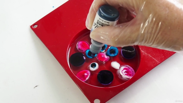 Resin and Alcohol Ink Art Basics: Make coasters and artworks – Screenshot 2