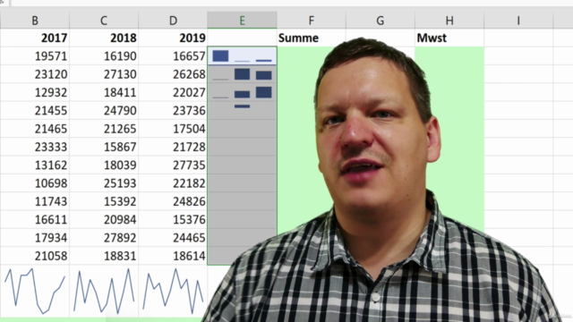 Microsoft Excel für Präsentationen, Pivot-Tabellen & Druck – Screenshot 1