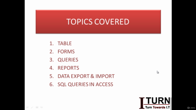 MS Access Crash Course – Screenshot 2