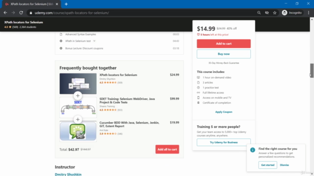 XPath locators for Selenium – Screenshot 1