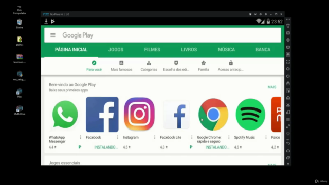 Jogos e Apps do Android no computador com NOX – Screenshot 1
