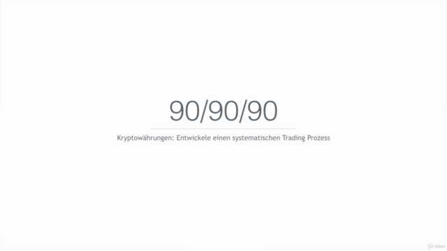Kryptowährungen: Entwickle systematische Trading Prozesse – Screenshot 2