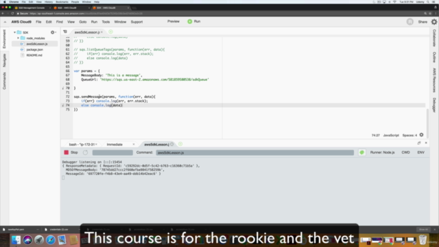 Mastering AWS: Featuring SQS – Screenshot 4