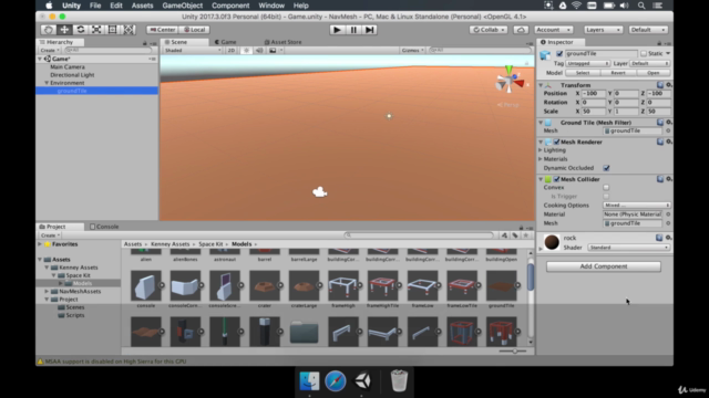 Artificial Intelligence & Augmented Reality in Unity & Xcode – Screenshot 2