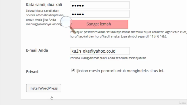 Tutorial Dasar Wordpress Bahasa Indonesia – Screenshot 4