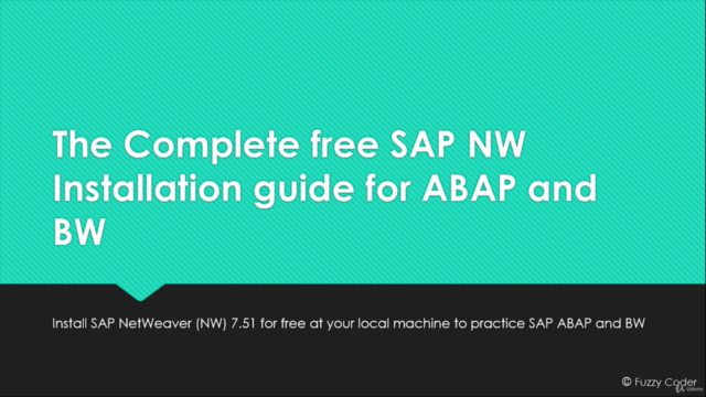The Complete free SAP NW Installation Guide for ABAP and BW - Screenshot_01