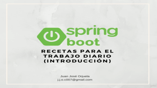 Spring Boot: Recetas para el trabajo diario (Introducción) - Screenshot_01