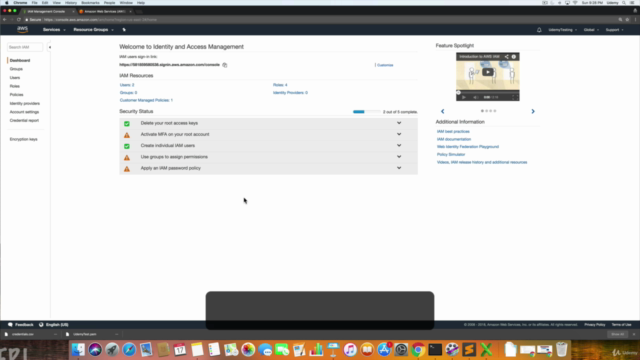 Mastering AWS: Featuring IAM – Screenshot 3