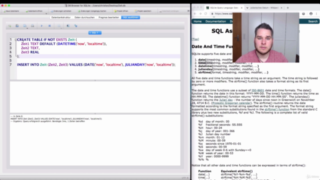Java Datenbank Kurs mit SQLite, MySQL und der Sprache SQL - Screenshot_03