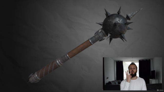 Creating a realistic weapon using blender – Screenshot 1
