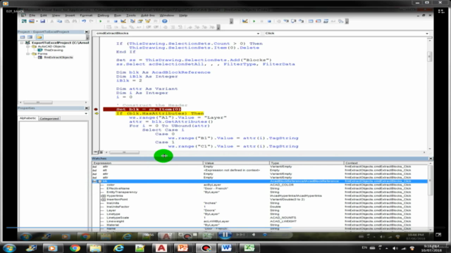 AutoCAD to Excel - VBA Programming Hands-On! – Screenshot 3