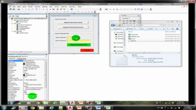 AutoCAD to Excel - VBA Programming Hands-On! – Screenshot 4
