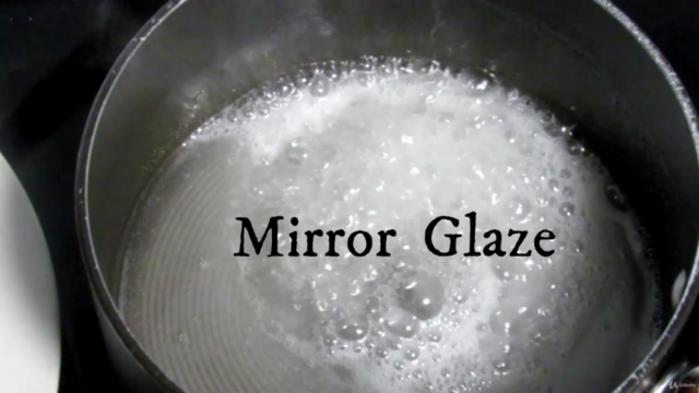 Mirror Glaze White Chocolate Mousse Cake Master Course - Screenshot_03