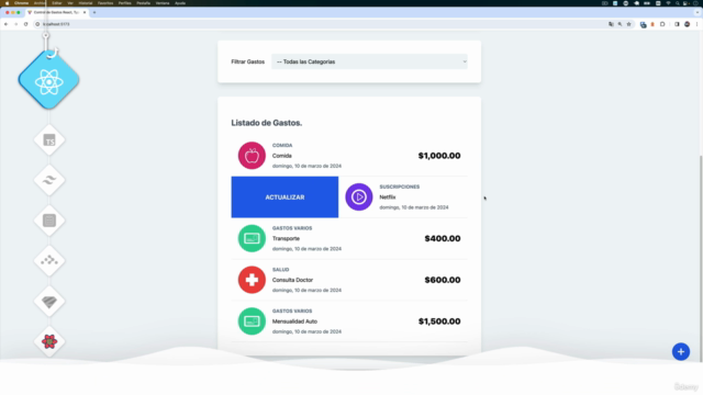 React y TypeScript - La Guía Completa Creando +10 Proyectos – Screenshot 3