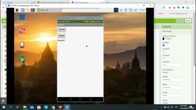 App Inventor 2, Apps Orientadas al Hardware y Domotica – Screenshot 1