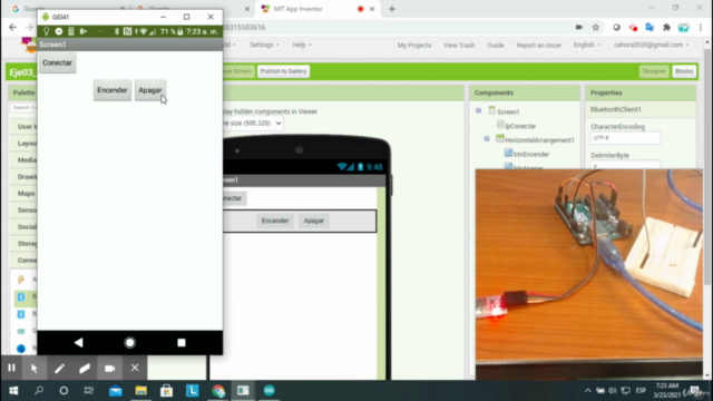 App Inventor 2, Apps Orientadas al Hardware y Domotica – Screenshot 4