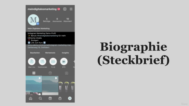 Die Instagram Marketing Masterclass: Lerne alles von A-Z – Screenshot 1