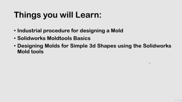 Introduction to Solidworks Mold tools – Screenshot 3