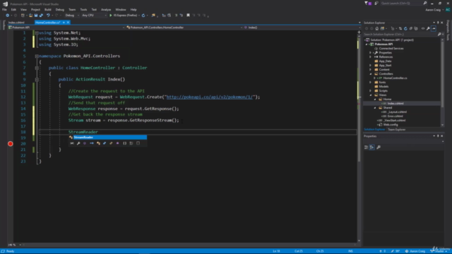 Learn To Use APIs With Visual Studio, C#, ASP.Net - Screenshot_03