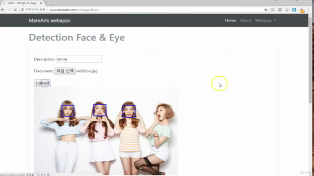 OpenCV + Webapp – Screenshot 4