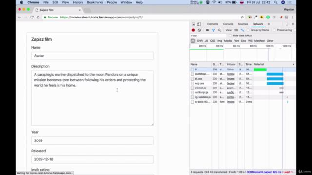Django 3.0 po polsku (podstawy) – Screenshot 2