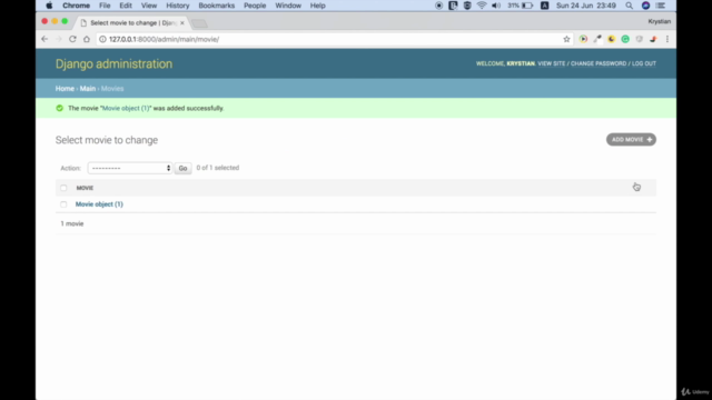 Django 3.0 po polsku (podstawy) – Screenshot 3