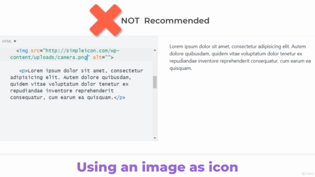 The Complete Font Awesome 5 Course: Beginner's Guide – Screenshot 1