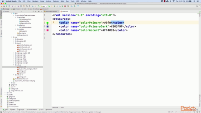 Android App Development with Kotlin – Screenshot 3