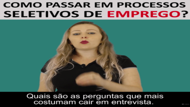 ​COMO PASSAR EM PROCESSOS SELETIVOS DE EMPREGO – Screenshot 3
