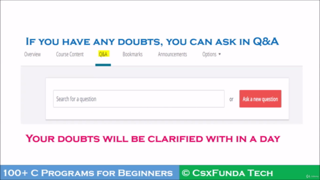 100+ C Programs for Beginners – Screenshot 4