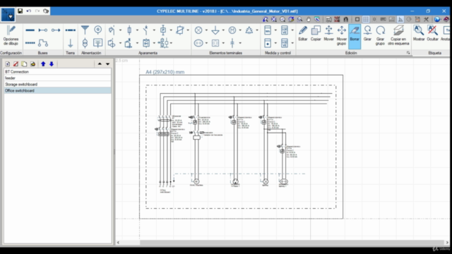 Esquemas multifilares con CYPELEC Multiline – Screenshot 1