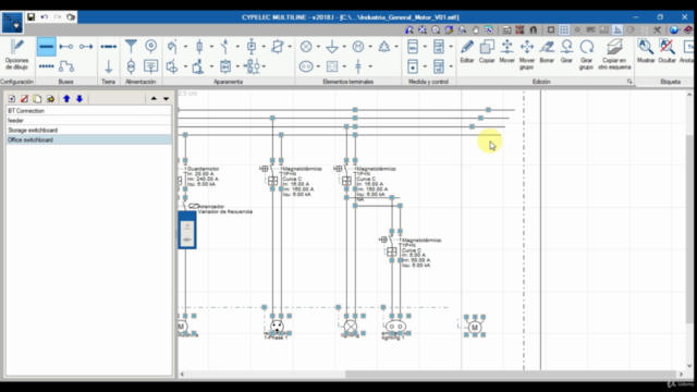 Esquemas multifilares con CYPELEC Multiline – Screenshot 4