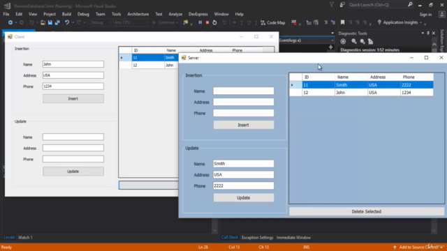 C# Remoting : Build Client / Server Database Applications – Screenshot 4