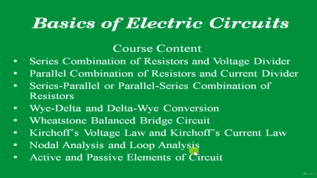 Basics of Electric Circuits – Screenshot 1