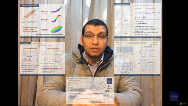 Ansys Dynamic Analysis - التحليل الديناميكي – Screenshot 1