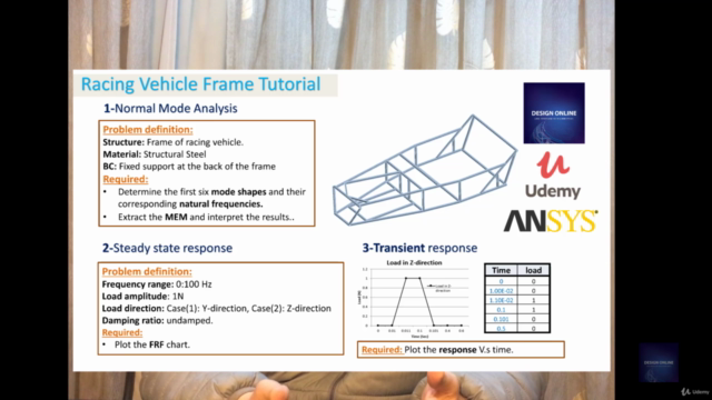 Ansys Dynamic Analysis - التحليل الديناميكي – Screenshot 4