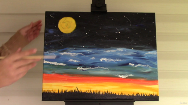Acrylic Painting Art: Painting Techniques For Landscape Art – Screenshot 2