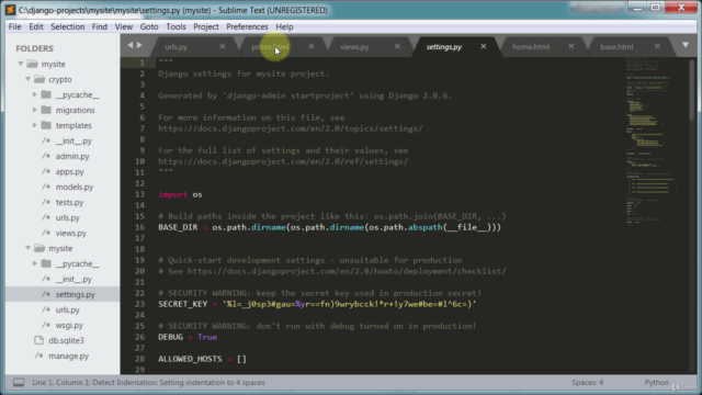Build a Crypto Currency News Site With Python and Django – Screenshot 2