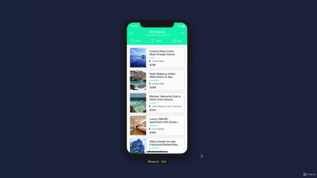 iOS 12: เขียนแอพ iPhone จากดีไซน์ UI/UX (Programmatically) – Screenshot 3