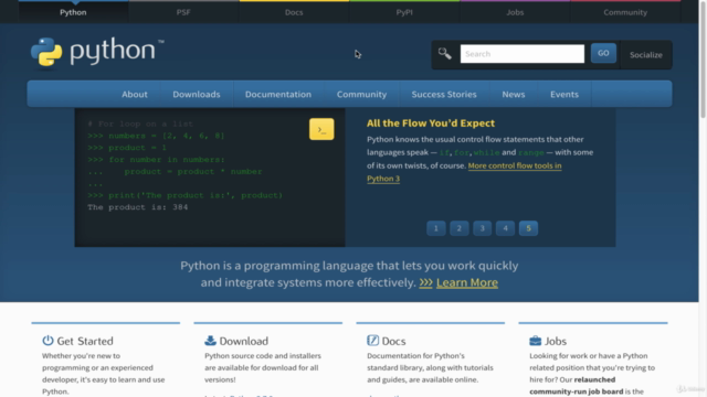 An Introduction to Python Programming – Screenshot 2