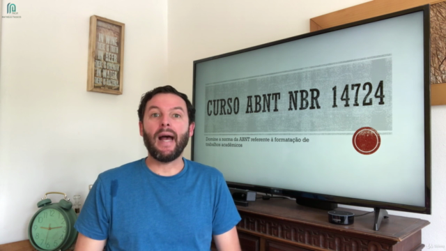 Curso ABNT NBR 14724 - Formate seus trabalhos acadêmicos – Screenshot 1