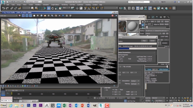 Integración CGI con Nuke + 3dsMax Hardsurface + V-ray + HDRI - Screenshot_02