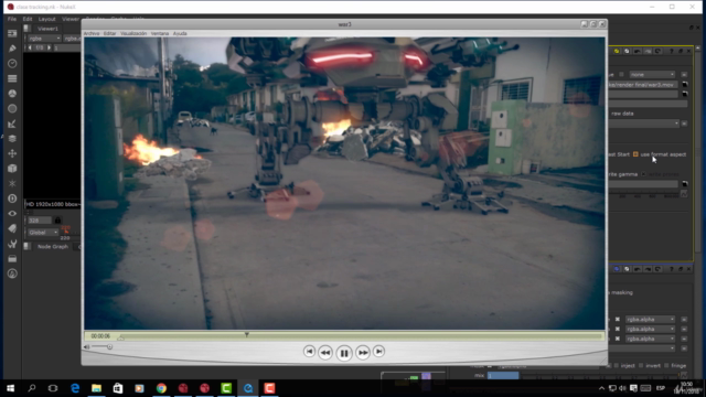 Integración CGI con Nuke + 3dsMax Hardsurface + V-ray + HDRI - Screenshot_04