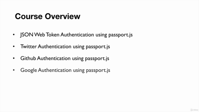 NodeJs Authentication using PassportJs – Screenshot 2