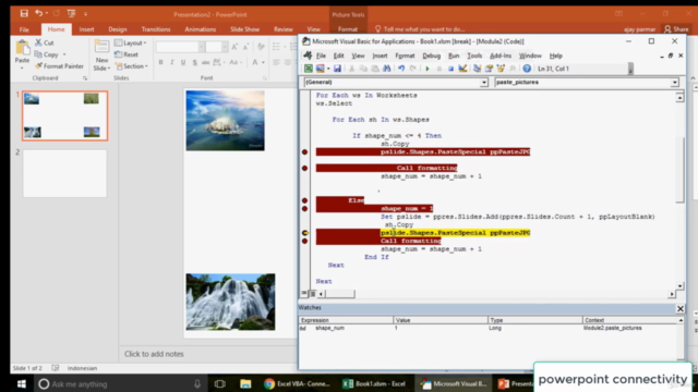 Excel VBA Connecting with Powerpoint Application – Screenshot 4