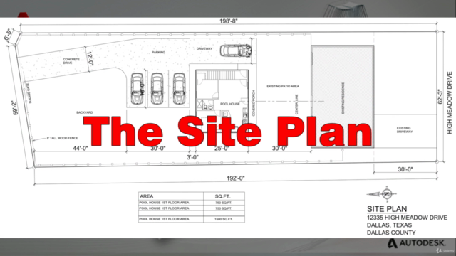 How to Create a Site Plan in AutoCad LT 2019 – Screenshot 2