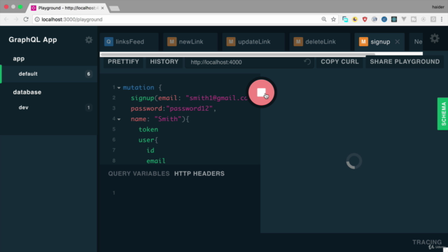 Learning GraphQL with Prisma and NodeJs – Screenshot 4