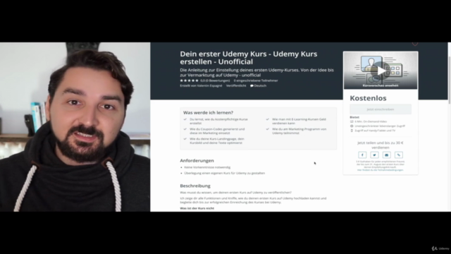 Udemy-Kurs erstellen: Mein erster Udemy Kurs - Unofficial - Screenshot_04